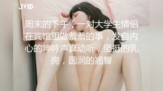 周末的下午，一对大学生情侣在宾馆里做羞羞的事，发自内心的呻吟声真动听，坚挺的乳房，圆润的翘臀