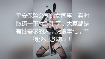 平安保险公司的女同事，看对眼撩一下就到手了，大家都是有性需求的人，虎狼年纪，艹得少妇嗷嗷叫！