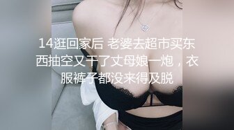 14逛回家后 老婆去超市买东西抽空又干了丈母娘一炮，衣服裤子都没来得及脱