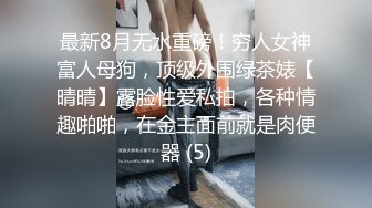 最新8月无水重磅！穷人女神富人母狗，顶级外围绿茶婊【晴晴】露脸性爱私拍，各种情趣啪啪，在金主面前就是肉便器 (5)