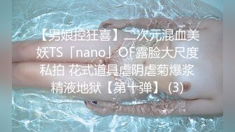 【男娘控狂喜】二次元混血美妖TS「nano」OF露脸大尺度私拍 花式道具虐阴虐菊爆浆精液地狱【第十弹】 (3)